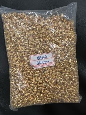 Bag of Gold-Colored Metal Beads - 3600pcs
